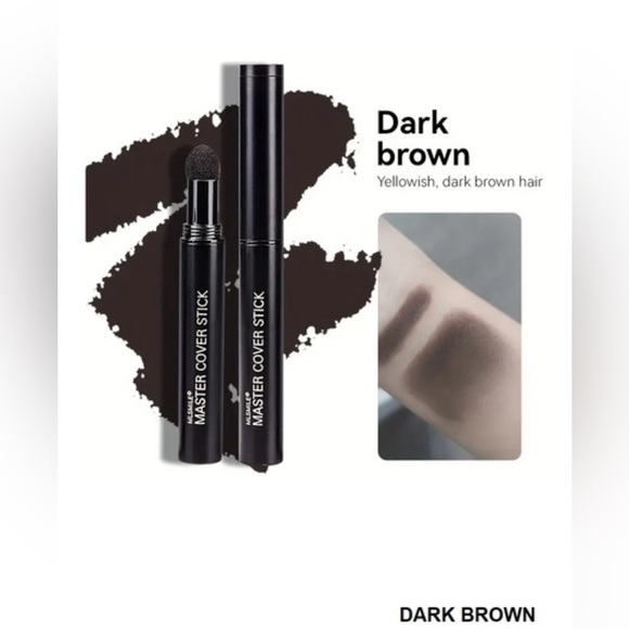 NWT GRAY HAIR COVER UP SHADOW HAIRLINE CONCEALER COVER STICK PEN - Picture 7 of 13